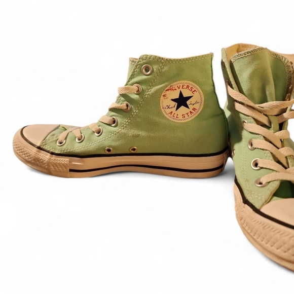Converse Chuck Taylor All star High Tops Mint Green UNISEX Women Sz 8 Men Sz 6 - Picture 6 of 9